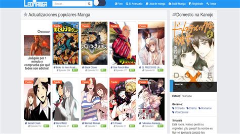 leer mangas gratis en español.
